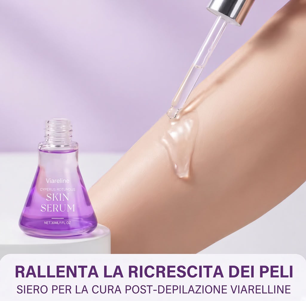 Siero POST-EPILAZIONE VIARELINE inibitore della crescita dei peli
